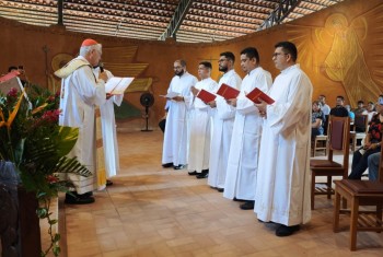 5 Seminaristas da Arquidiocese de Manaus são admitidos às Ordens Sacras