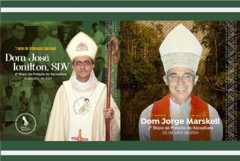 Celebrações em Itacoatiara: 7 Anos da Posse de Dom José Ionilton, sdv e 46 Anos da Ordenação de Dom Jorge Marskell