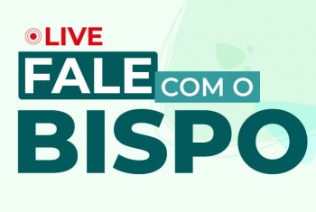 Convite Live Fale com o Bispo