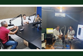 Dom Tadeu cumpre agenda em programas de rádio e se comunica com comunidades rurais e ribeirinhas da Prelazia