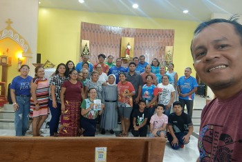 Momento Orante na Igreja de Cristo Rei Celebra o Livro de Ezequiel